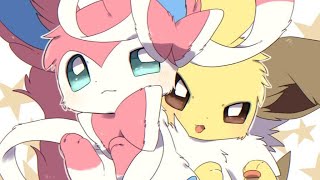 Jolfeon X Sylveon and eevee Evolve Vowel music