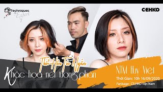 Thổi hồn mái tóc ngắn cùng NTM Huy Việt | Techniques by expert| C:EHKO