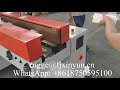 Automatic edge embossing facial tissue paper machine production line