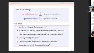 A precise high-dimensional asymptotic theory for boosting