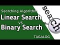 LINEAR SEARCH VS BINARY SEARCH | SEARCHING ALGORITHM