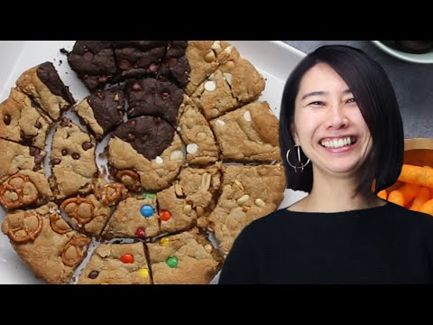 Recipe for Giant Multi-Flavored Cookies from Tasty