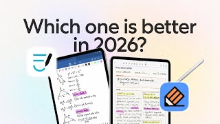 Goodnotes vs Notability - Which one is better in 2026?