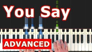 Lauren Daigle - You Say - Piano Tutorial - Sheet Music (Synthesia)