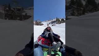 Snow Tubing in Trübsee, Mount Titlis