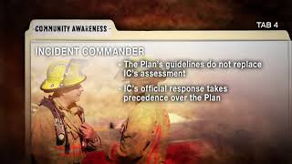 FR VIDEO:TAB 4 - Community Awareness, Public Protective Actions HD