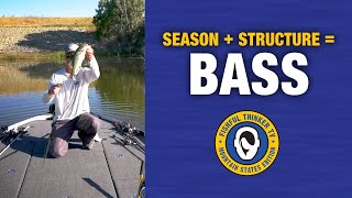 Locating bass, spring vs fall, pt 3 (bass fishing)