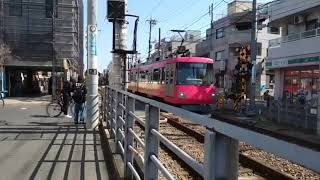 今日の踏切　東急世田谷線　宮の坂３号踏切