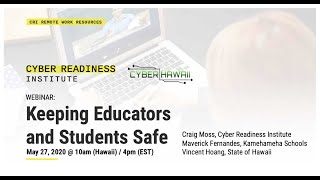 E-Learning: Keeping Educators and Students Safe