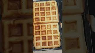 crispy Waffles//how to make perfect waffles at home#easy #shorts