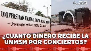 UNMSM: ¿A dónde se va el dinero que la universidad recibe por los conciertos? Rectora aclara