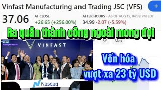 VinFast vươn vai Phù Đổng trên Nasdaq chỉ sau một ngày: Hãnh diện người Việt toàn cầu.