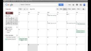 Scoutbook Calendar Import - Pack 321