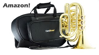 CarolBrass Pocket trumpet CPT-3000-YLS-Bb-L demo video