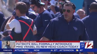 Patriots to introduce Mike Vrabel as new head coach at noon