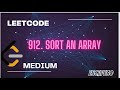 912. Sort an Array