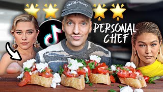 I cook 24 hours a day like celebrities (Gigi Hadid, Florence Pugh etc)