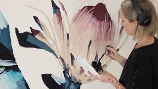 Anya Brock PROTEA PAINTING