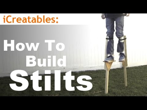 How To Build Wood Stilts - DIY Walking Stilts How To Build Wood Stilts - DIY Walking Stilts