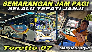 Aktor Tanggapan Semarangan Jam Pagi Selalu Tepati Janji 😎| trip Sugeng Rahayu W 7507 UP “ Toretto “