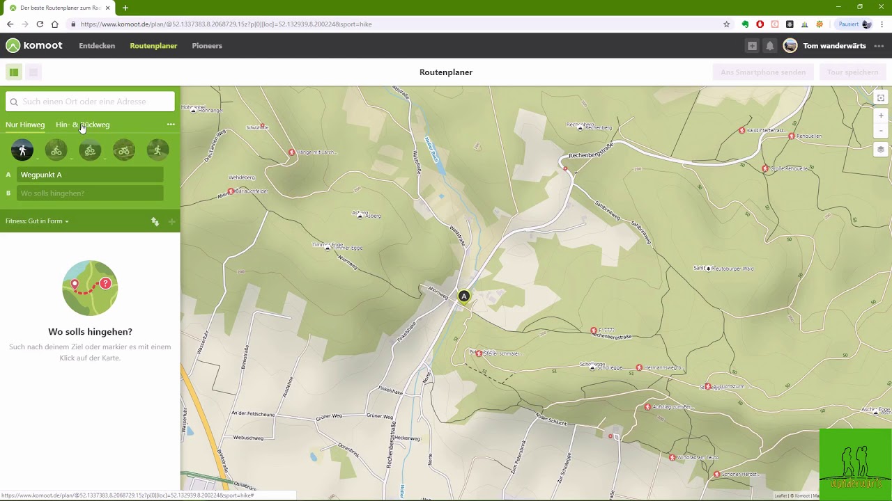 Komoot Routeplanner