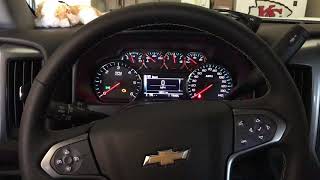 Engine Oil Life Reset on a 2014 2015 2016 2017 Chevrolet Chevy Silverado, Suburban, or Tahoe