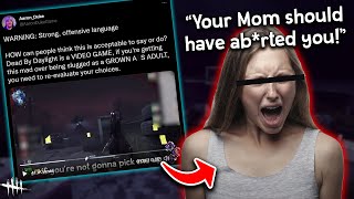 I Started Twitter Drama About A Toxic Streamer | Dead by daylight