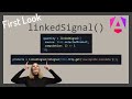 First Look at Angular's new linkedSignal()