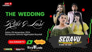 LIVE🔴CS.SEDAYU // WEDDING RIKI & LUSI  // BPS AUDIO // MARGO LEMBU // SAMPORAN  09 NOVEMBER  2024