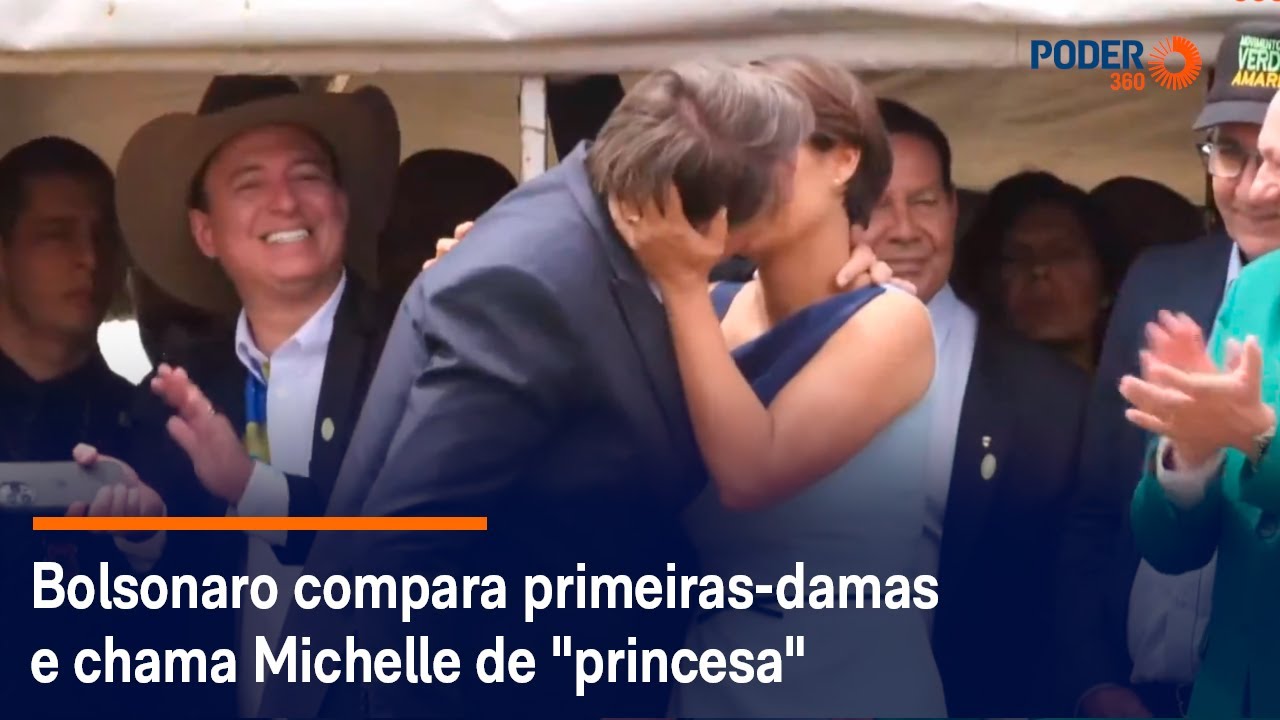 Bolsonaro Compara Primeiras-damas E Chama Michelle De "princesa" - YouTube