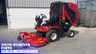 Used 2020 Kubota F3890 Lawnmower