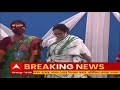 mamata at jhargram বিশ্ব আদিবাসী দিবসে ঝাড়গ্রামে মহিলাদের সঙ্গে নাচ মমতার