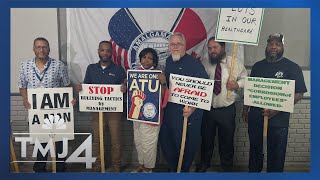 MCTS union workers and riders against service cuts as budget deficit reaches $10.9 million