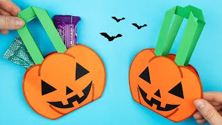 DIY Halloween Paper Pumpkin Basket: Fun & Festive Decoration Ideas