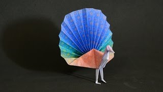 Origami: Peacock