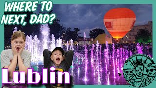 🧭 Lublin walk through | Old City / Stare Miasto | Nighttime Car Show