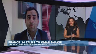 FRANCE 24 talks to Omar Shakir, the HRW director fighting deportation from Israel