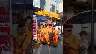 Semangat Peserta Pawai MTQ dari SD 19 Mandau