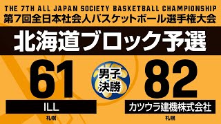 第7回全日本社会人バスケットボール選手権大会・北海道ブロック予選／男子決勝