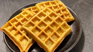 วิธีทำวาฟเฟิลให้อร่อย กรอบนอกนุ่มใน ข้ามคืนก็อร่อยเพิ่มมากขึ้น/How to make delicious waffle