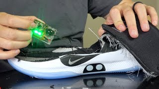 What's inside World's First Self Lacing Basketball Shoes?