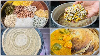 10 minutes millet Breakfast in morning |Diabetic friendly |Instant Navadhanya Dosa | Millet recipe