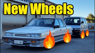 JDM Rigs get some Big Wheels! - R31 Skyline + Tarago