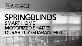 SPRINGBLINDS: Motorized Shades - Springblinds with Smart Home