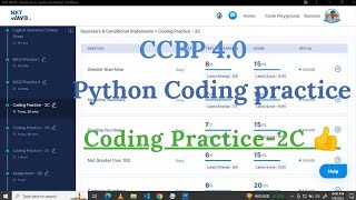 Python coding Practice - 2C | NXT Wave | #nxtwave #ccbpacademy #coding #ccbpintensive #python #ccbp