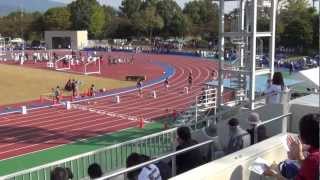 2012東海学生陸上競技秋季選手権 800m予選1組