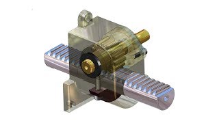 Rack Joint | Catia DMU Kinematics | Mechanism