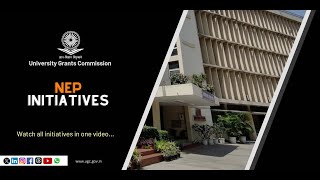 UGC INITIATIVES | NEP 2020