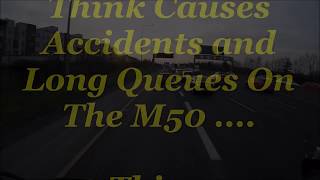 Queue Jumpers ! cause Accidents....
