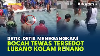 Mengerikan! Bocah di Garut Terjepit Lubang Kolam Renang, Proses Evakuasi Dramatis | NTV MORNING